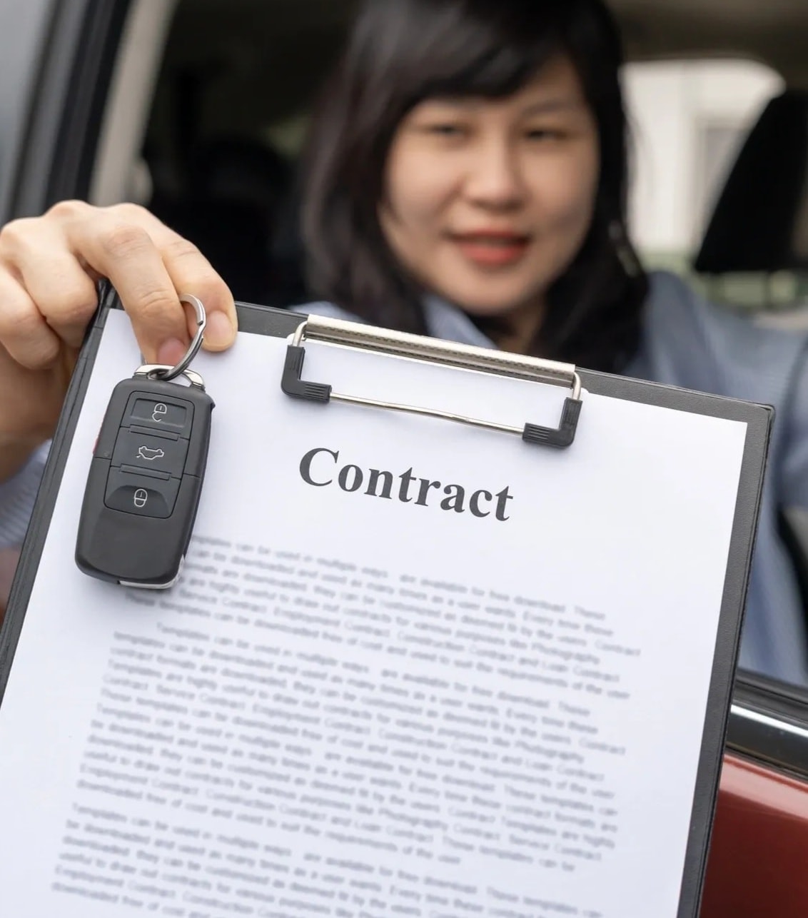 Vehicle inspection during an insured auto transport pickup